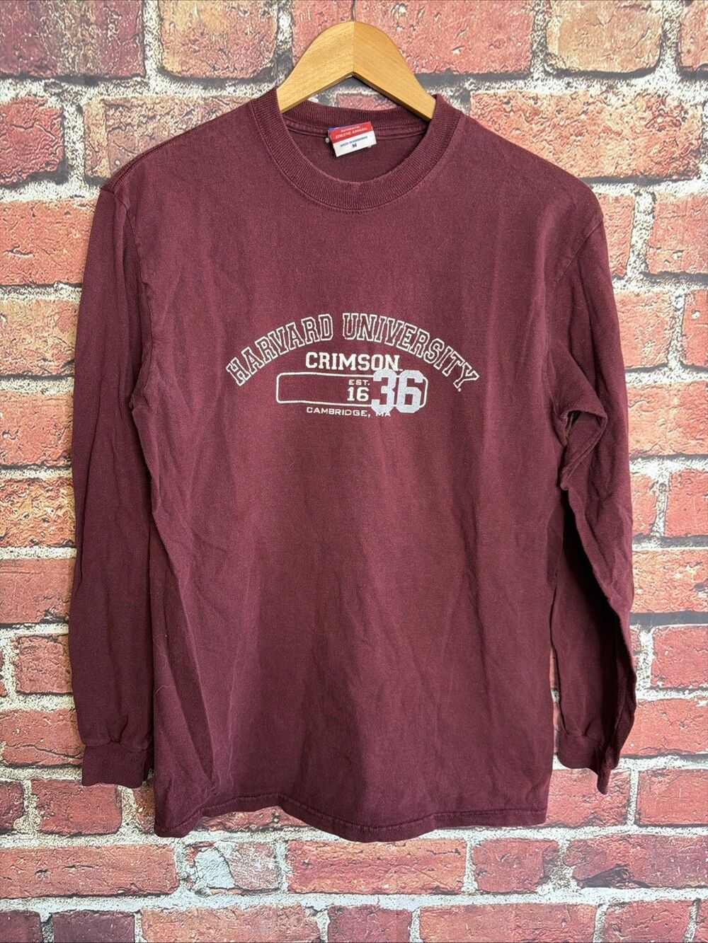 Champion Harvard University Long Sleeve Tshirt